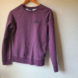 Patagonia Purple Crew Neck Sweater Women's Size XS